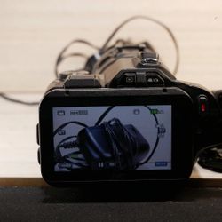 JVC  GC-PX100BU CAMCORDER WITH PRO VIVTAR WIDE ANGLE LENS!