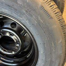 4 Trailer Tires With Rim 225x75-15 $520