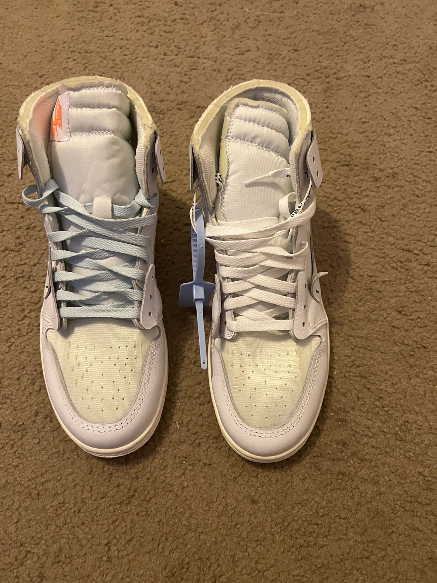 Air Jordan Off White 1s Size 11.5