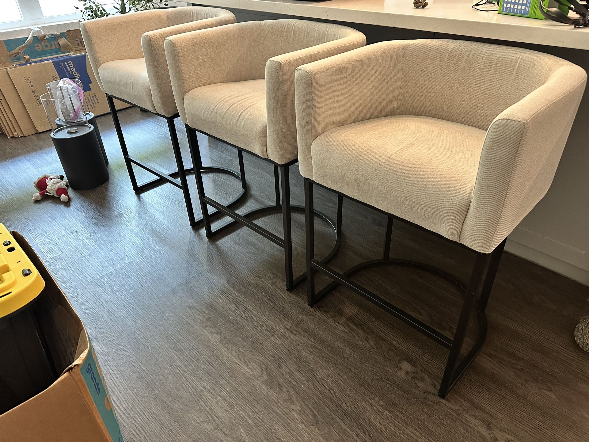 Counter Height Stools Color Linen