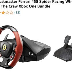 Thrustmaster Ferrari Racing Steering Wheel Bundle