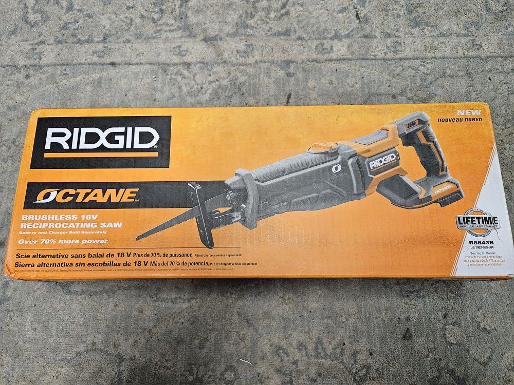 RIDGID Reciplocating Saw