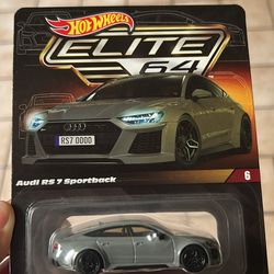 Audi RS7 Sportback Hot Wheel Elite 64
