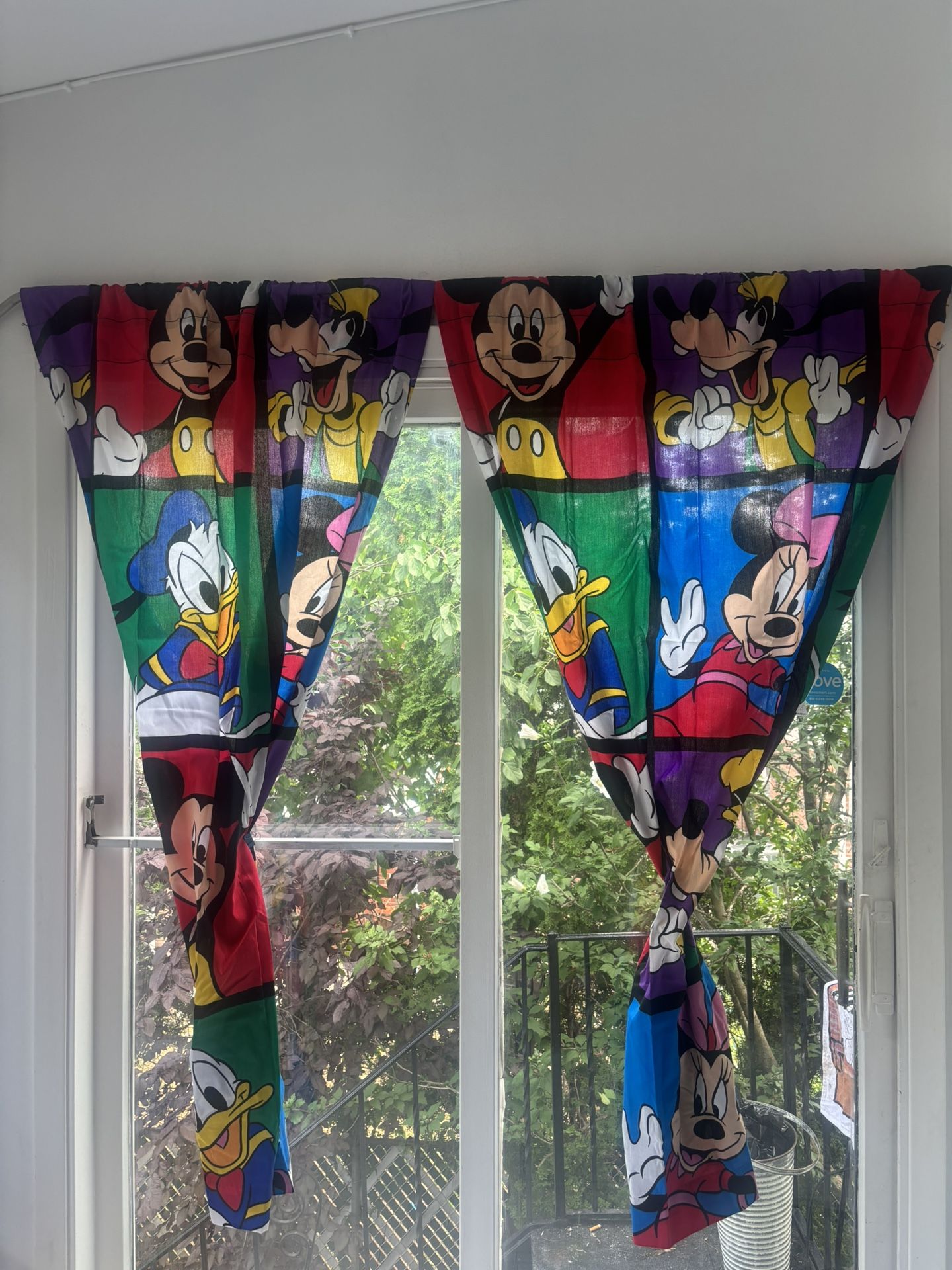 Vintage Disney Curtains
