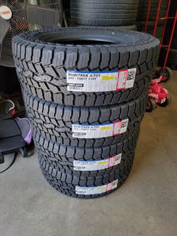 265 70 17 FALKEN ALL TERRAIN TIRES TACOMA 4RUNNER TUNDRA SEQUOIA SILVERADO SUBURBAN TAHOE SIERRA TITAN RUBICON GLADIATOR