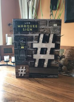 BRAND NEW LED MARQUEE SIGN