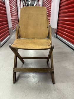 Vintage Church Folding Chair – Eagle Rock LA History