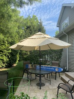 Patio Umbrella. 11 Feet Diameter