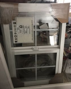 36x24 - XO Window  Bronze Exterior, White Interior