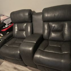 Power Loveseat Recliner 