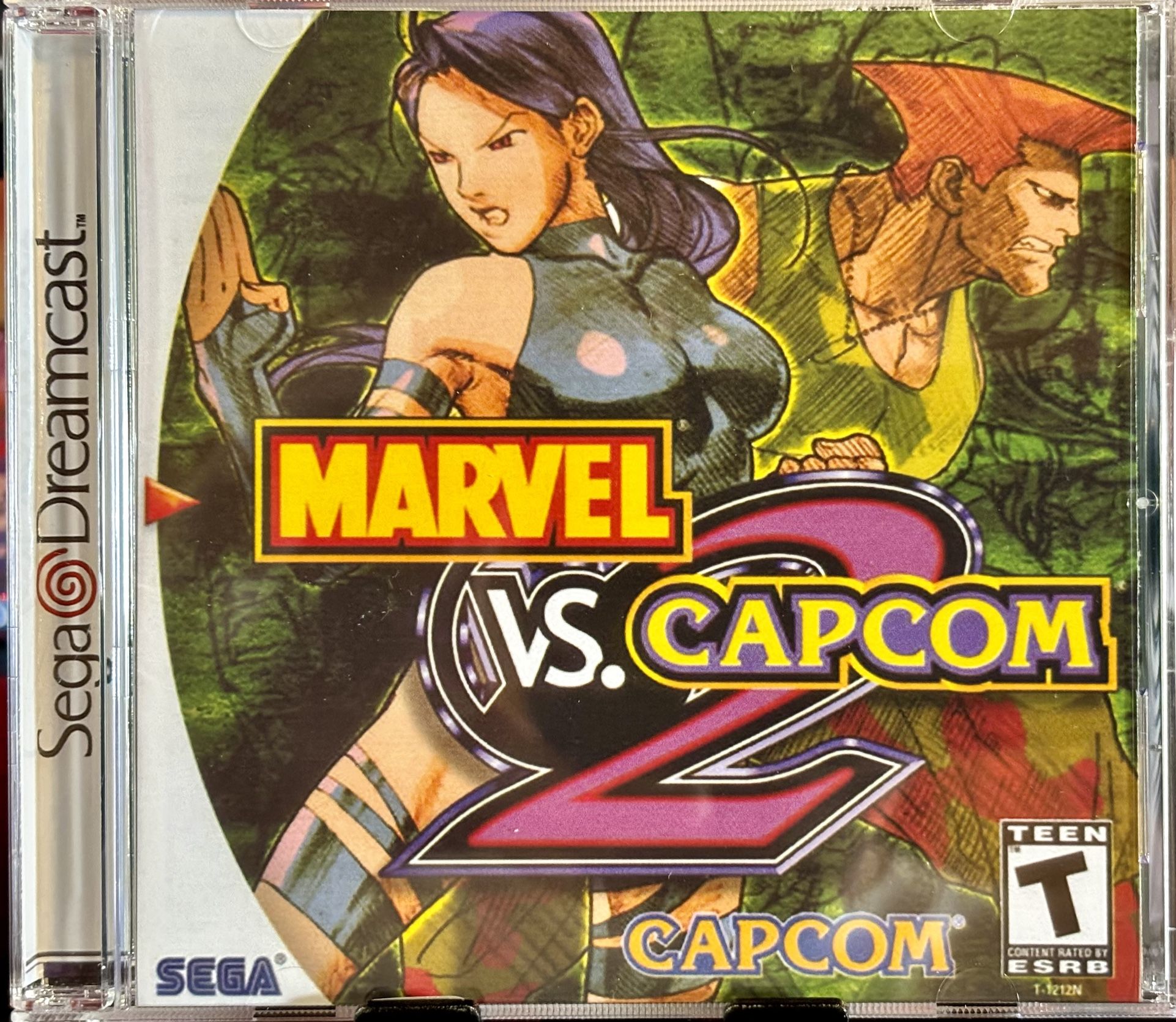 Marvel Vs Capcom 2 Sega Dreamcast Repro Game