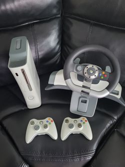 Xbox 360 bundle  for parts or repair.