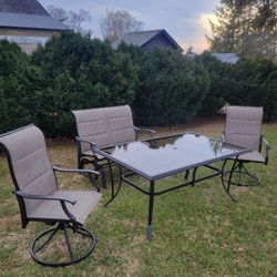 Hampton bay online riverbrook patio set