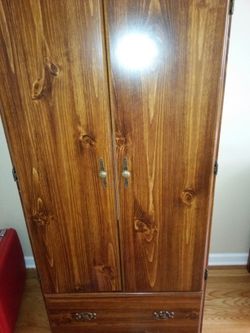 Armoire wood solid