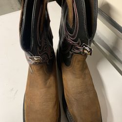 Justin Steel Toe Work Boots 