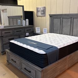 Queen Bed Frame (No Mattress Included)