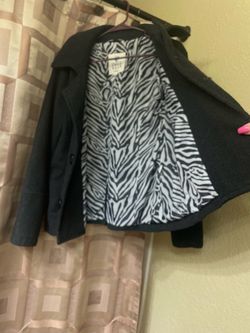 LARGE GREY JUNIOR COAT