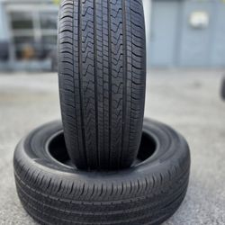 225 60 18 (2) (P35) HANKOOK MAVIS TRACTION CONTROL   80% TREAD 