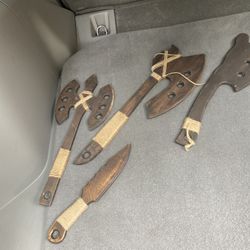 Wooden Toy Weapons