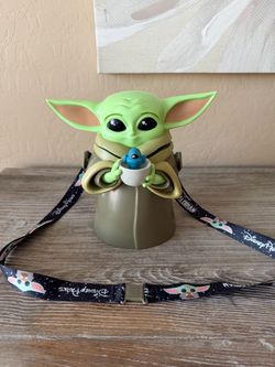 Disney Parks Grogu Sipper Mandelorian baby Yoda New