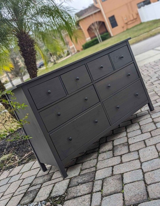 Gray IKEA HEMNES Dresser