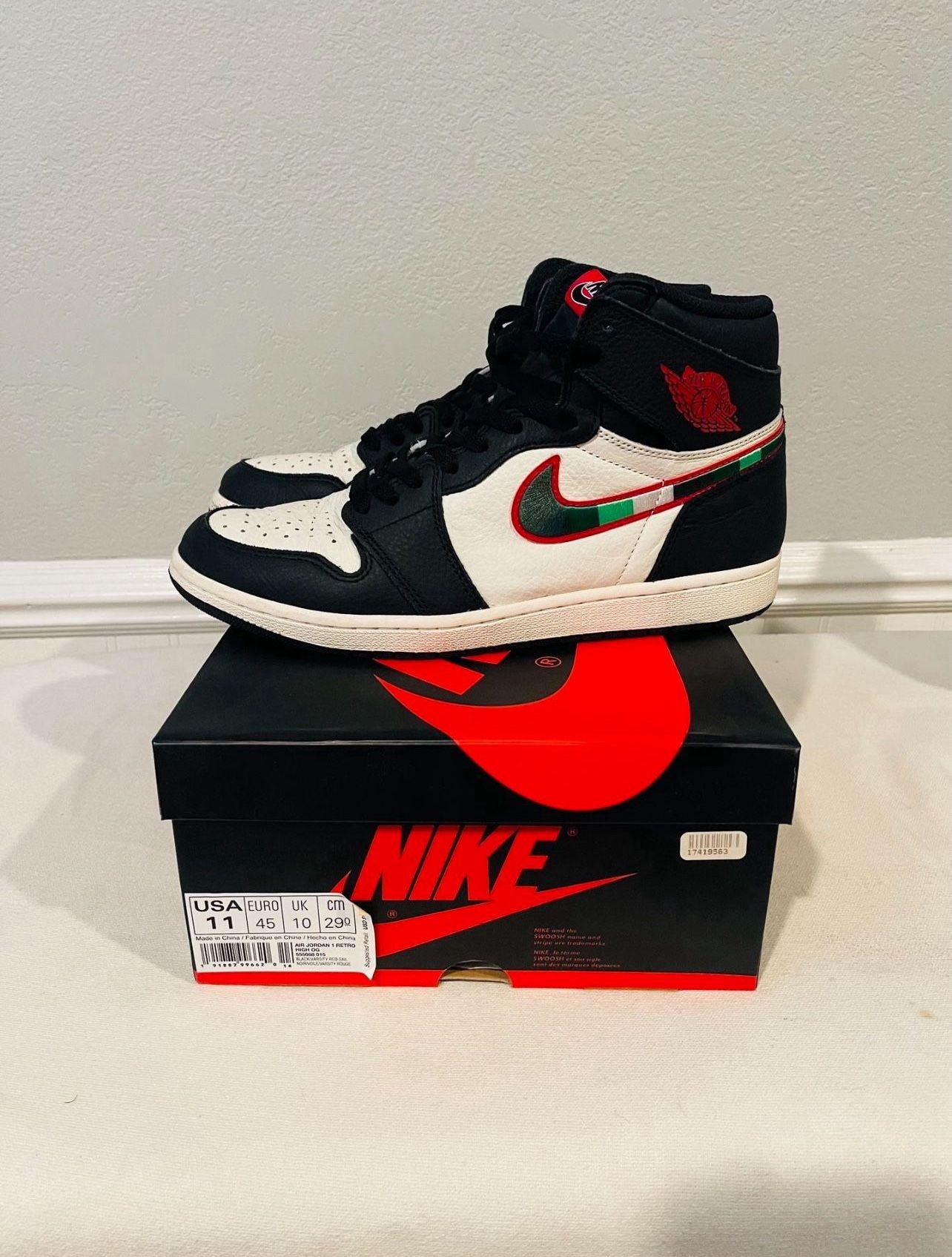 Jordan 1 Size 11Mens Basketball Shoes 