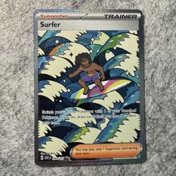 Surfer 293/217 Special Illustration Rare Pokémon TCG Ascended Heroes NM/M