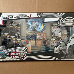 Pokemon Black Bolt and White Flare Unova Heavy Hitters Premium Collection Costco