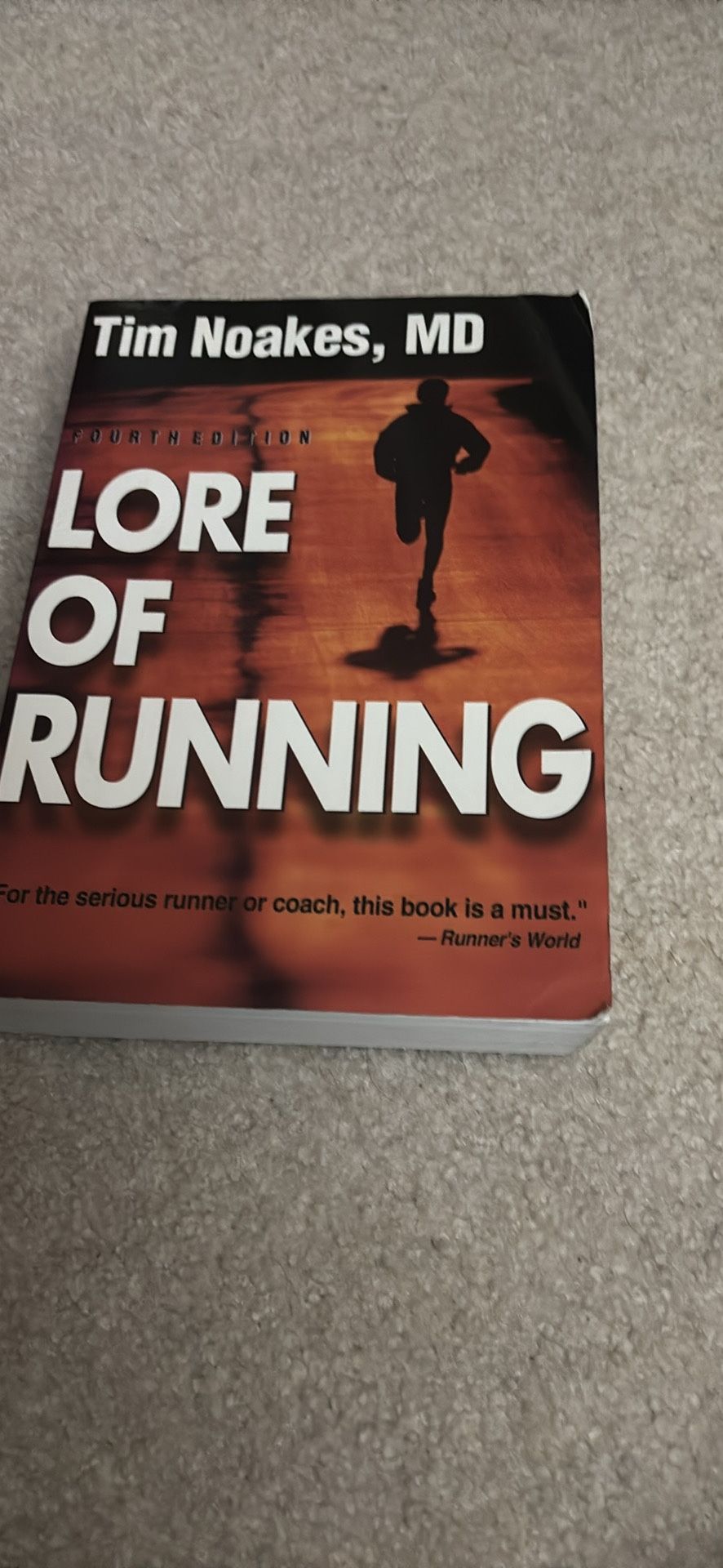 The Lore Of Running Book