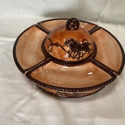 Western Horse Chip And Dip Set