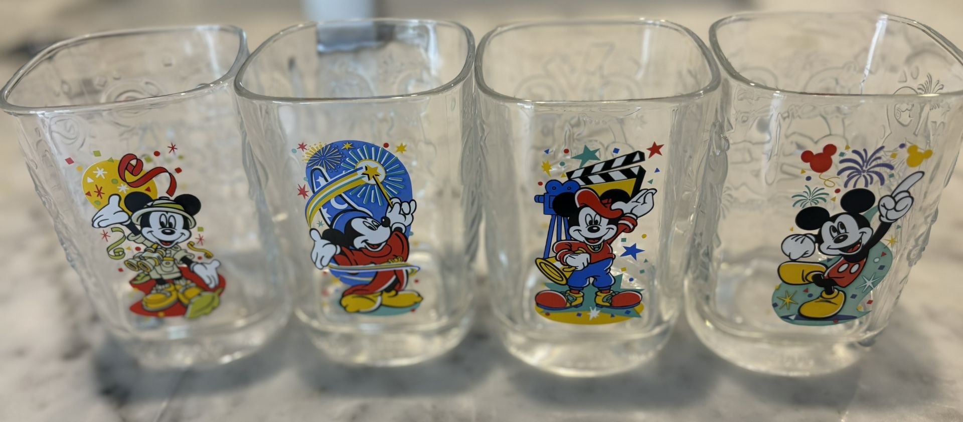 (4) 2000 Disney Juice Cups(McDonald’s)