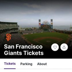 Giants Vs Dogders Tickets May 13 $50 Each