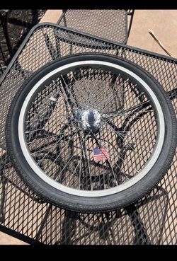 20” rear 36H wheel/ALEX XRIM/ Quando hub/3/8 AXLE/HARO TIRE