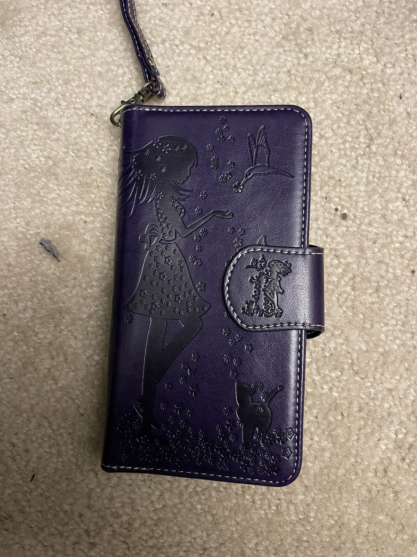iPhone 7/8 Leather Case With Credit Card Compartment