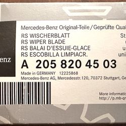 Mercedes Benz OEM A 205 820 45 03 Wiper Blade - Set Of 2