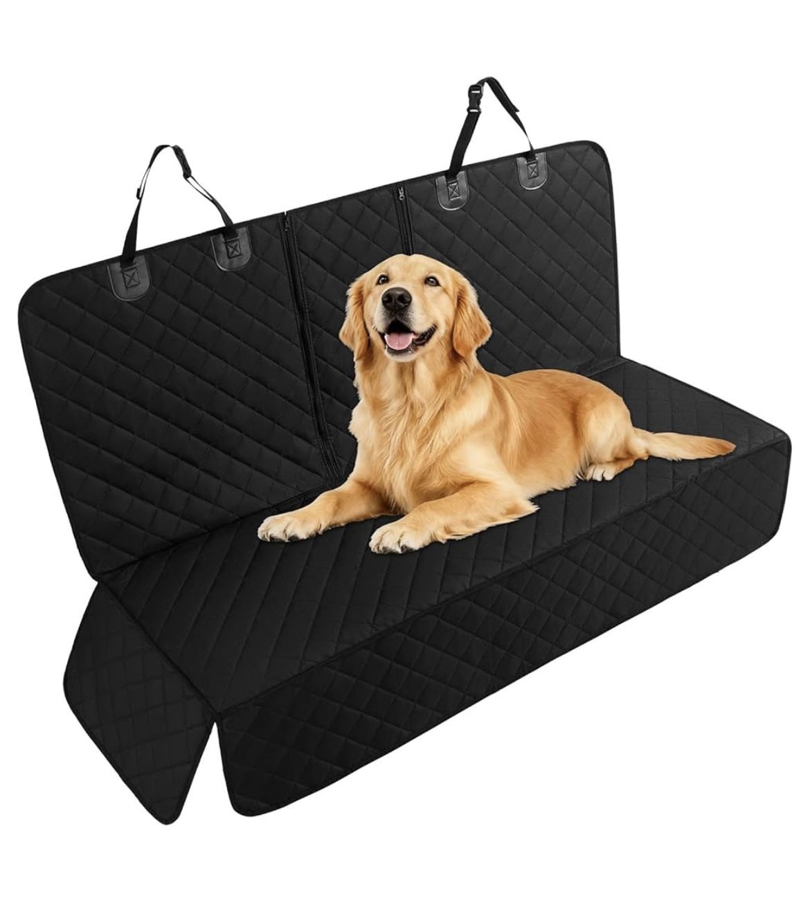 Brand New : Dog Car Seat Cover (Black, Standard(49”W x 54”L))