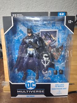 BATMAN FOREVER BATMAN / NIGHTMARE BAT Build A Figure DC Multiverse McFarlane