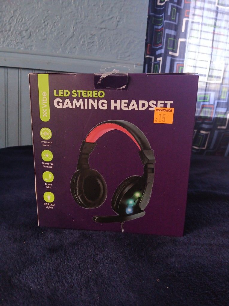 LED STERO GAMING HEADSET