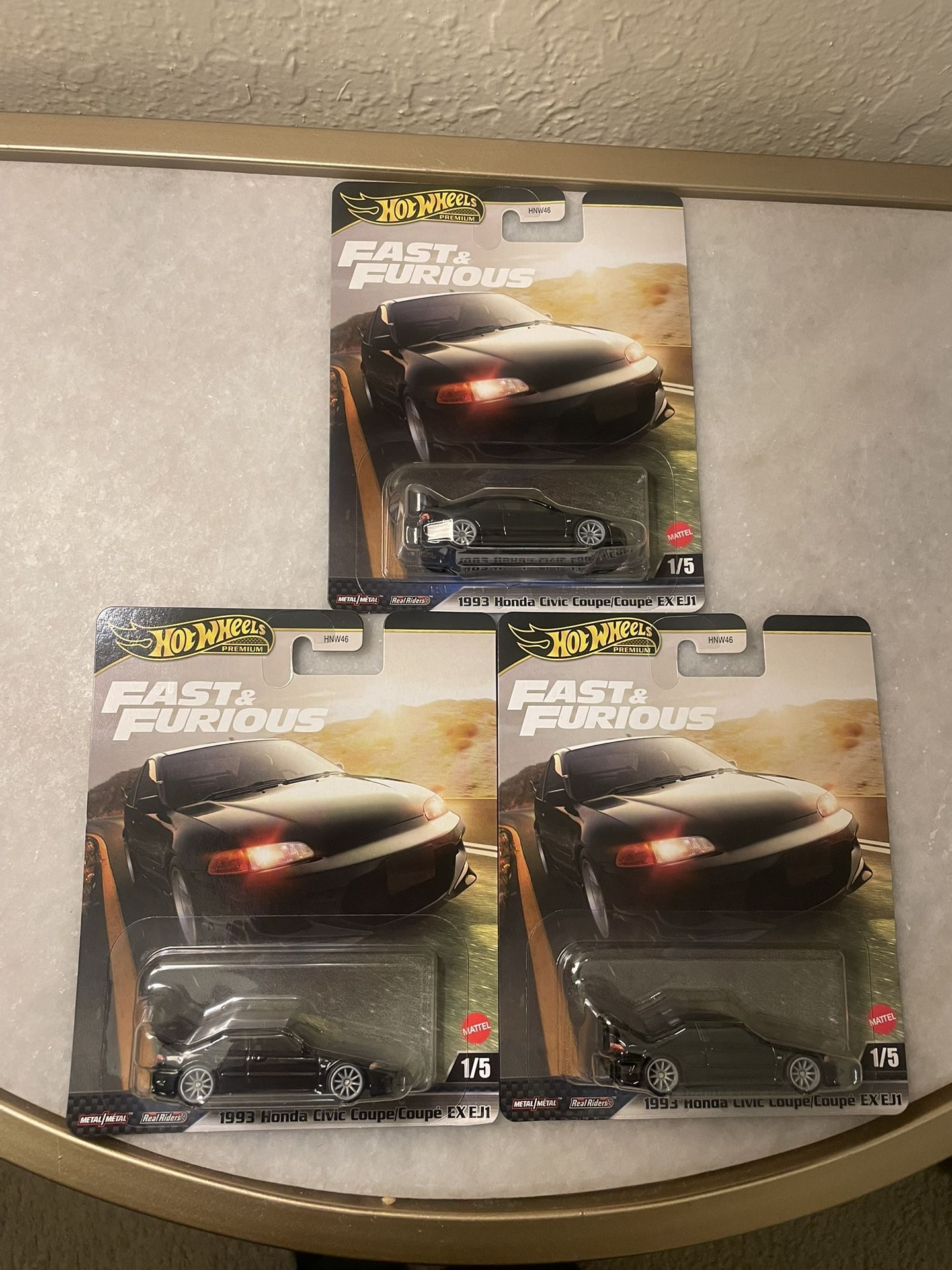 Hot Wheels 1993 Honda Civic Fast And Furious