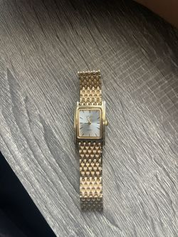 Gold watch 