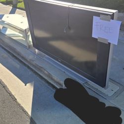 Free TV with stand 