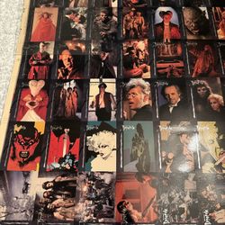 Bram Stoker's Dracula Movie Trading Cards UNCUT 100 CARD SHEET Poster Size 1992