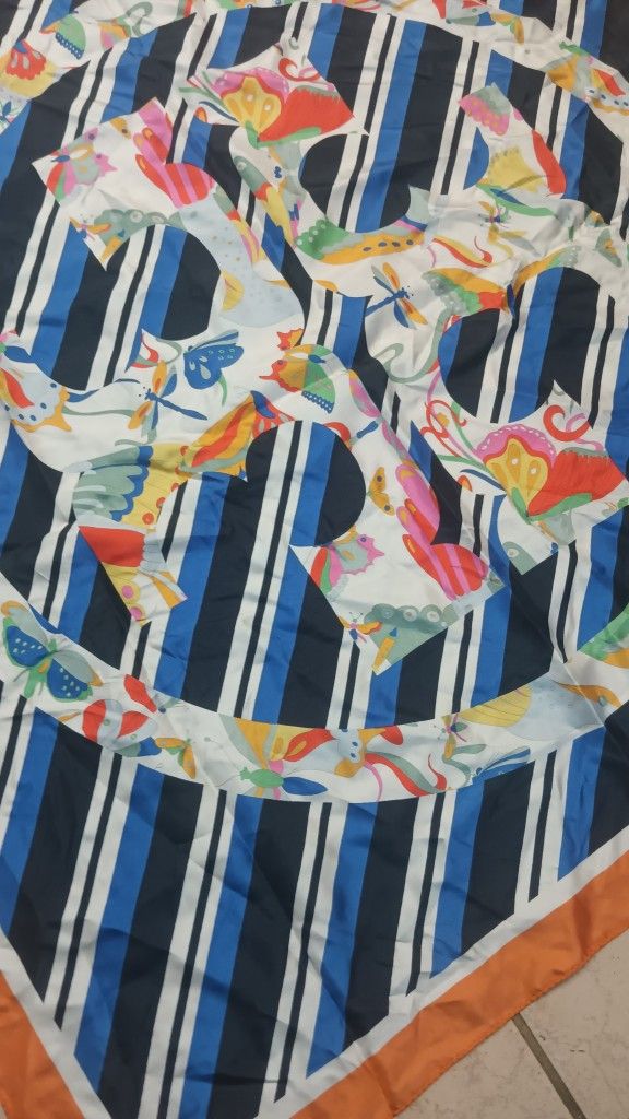 Tory Burch Multicolor Vibrant Women Scarf