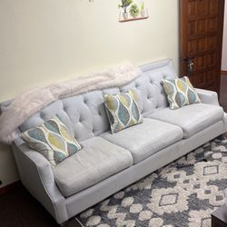 Aria Designs White Couch 