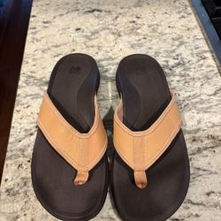 The Walking Company - ABEO Laguna Sandal Metatarsal - US Size 8 - Color Sandstone