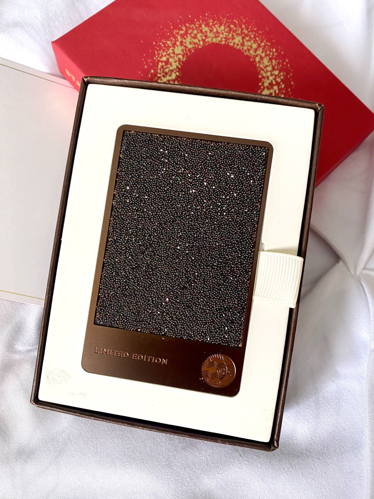 New Starbucks Swarovski Crystal Limited Edition Metal Gift Card With $50  Balance for Sale in Irvine, CA - OfferUp