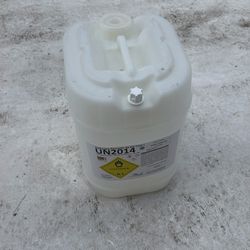 Empty Chemical Approved 5 Gallon Bottles