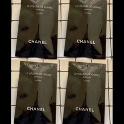 4 packs Chanel Mascara black travel mini size New