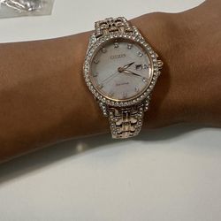 Citizens Rose Gold women’s watch