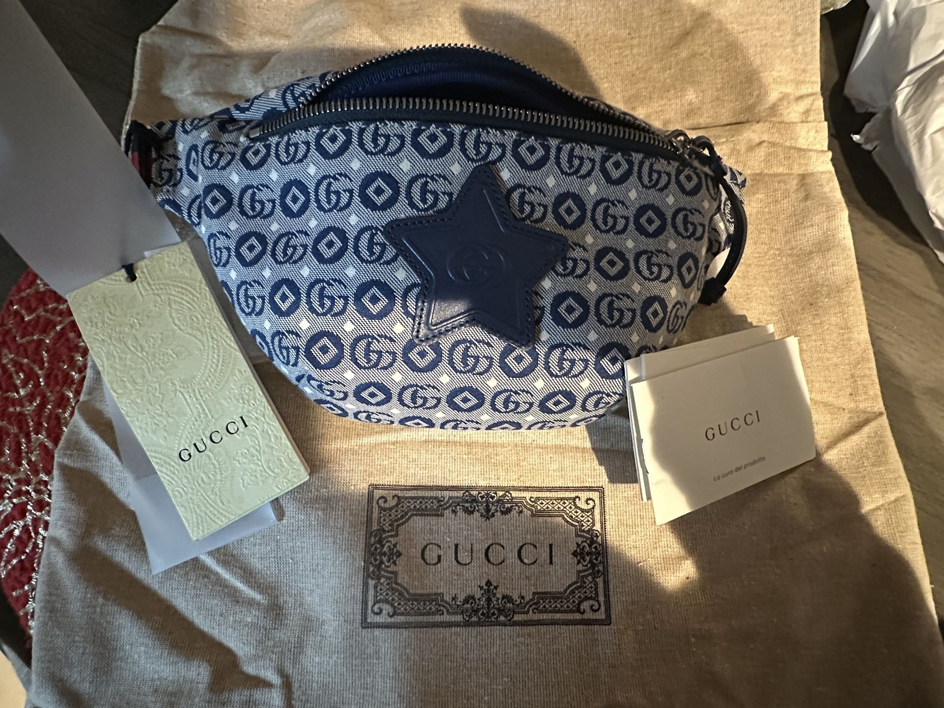 Kids Star Print Belt Bag